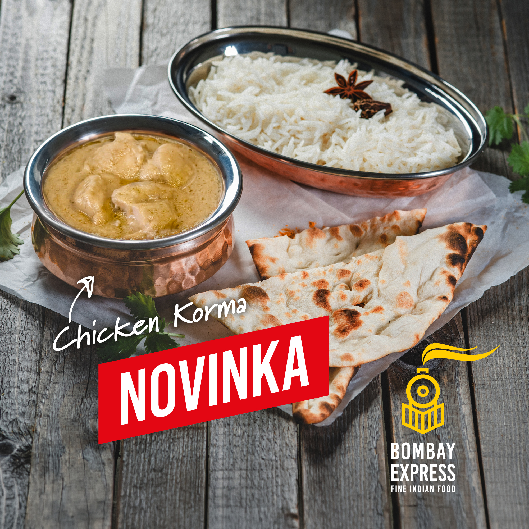 Chicken Korma v Bombay Express