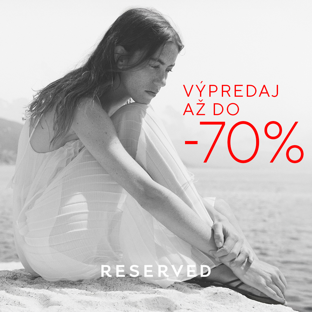 ZĽAVA AŽ DO 70 %