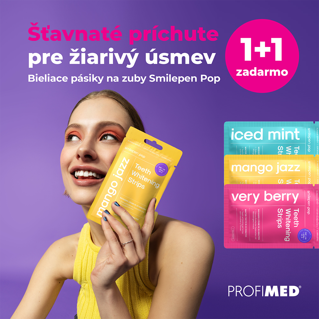 Smilepen Pop Whitening Strips 1+1 FREE