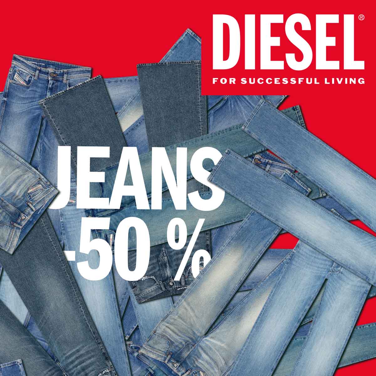 Kúpte si legendárne džínsy DIESEL