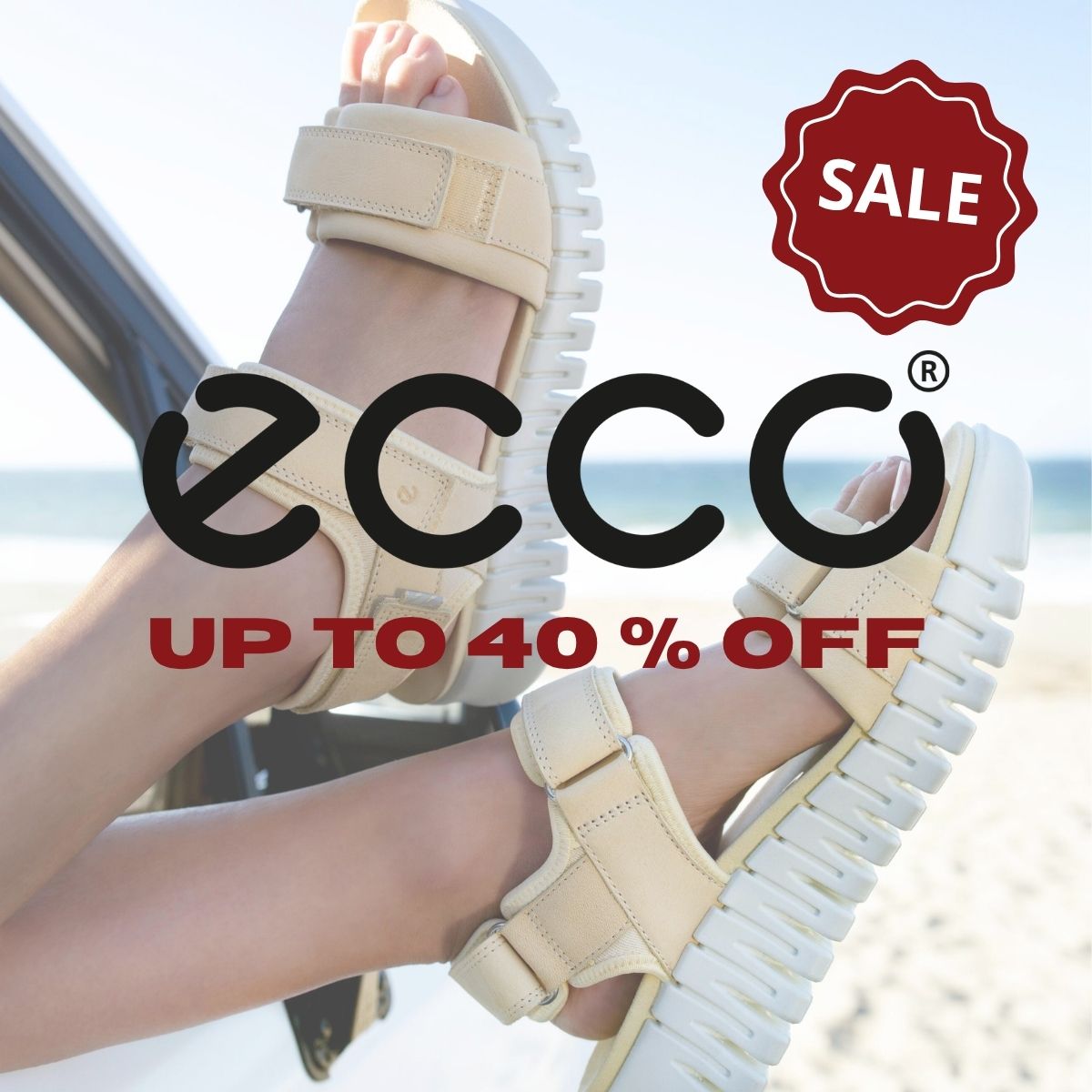 ECCO SALE: DISCOUNT UP TO 40%