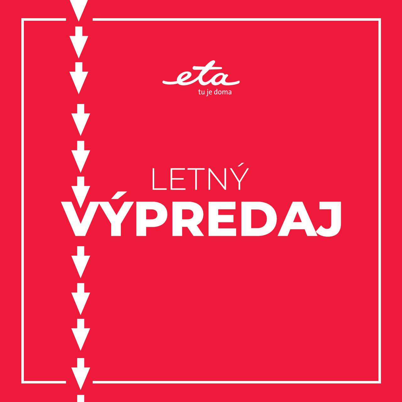 LETNÝ VÝPREDAJ
