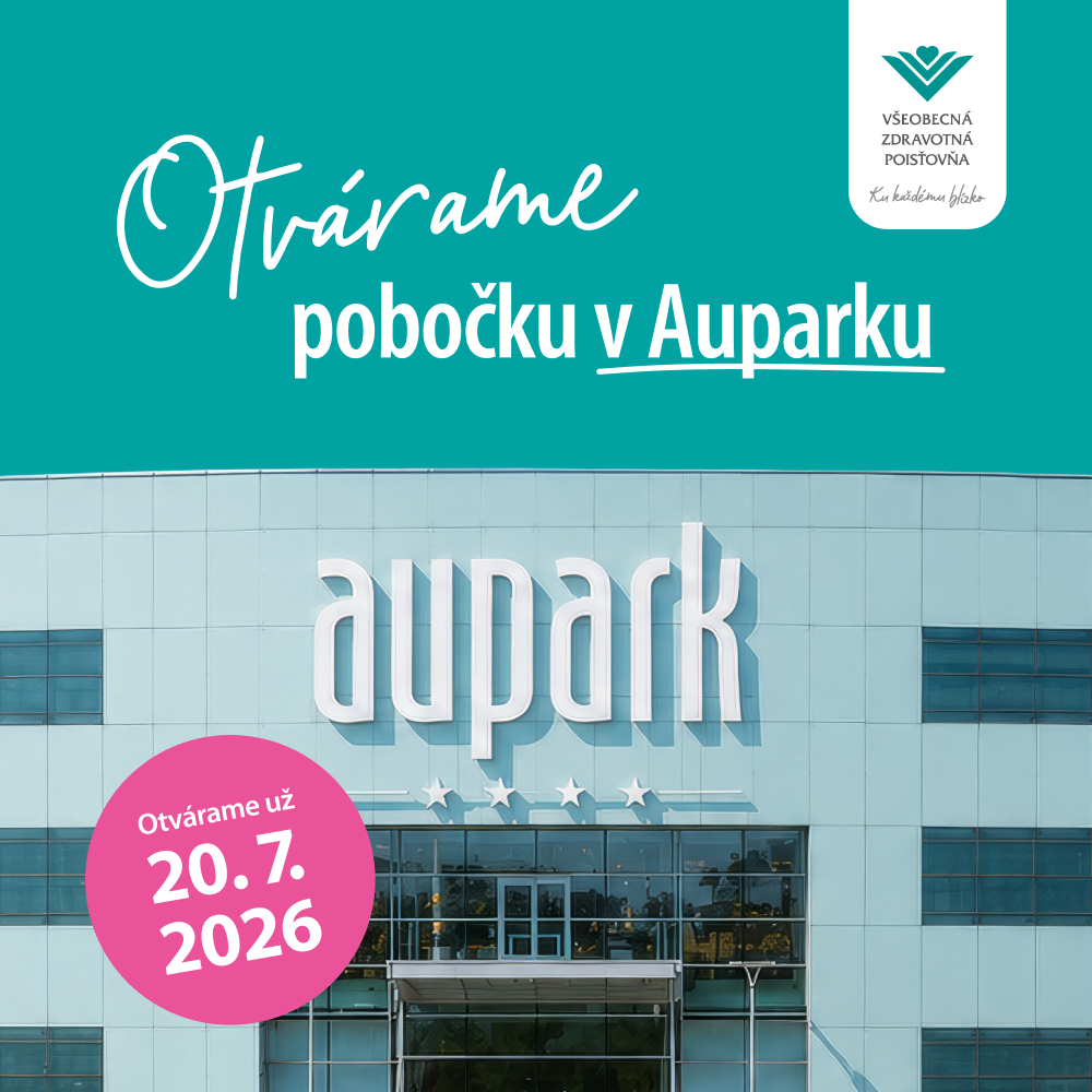 Otvárame pobočku v Auparku