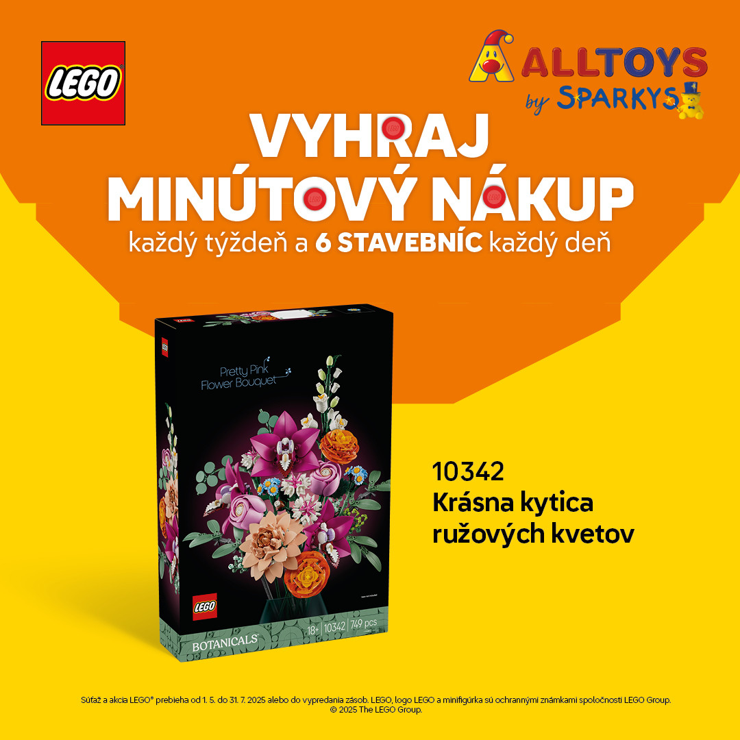Win a one-minute LEGO shopping spree