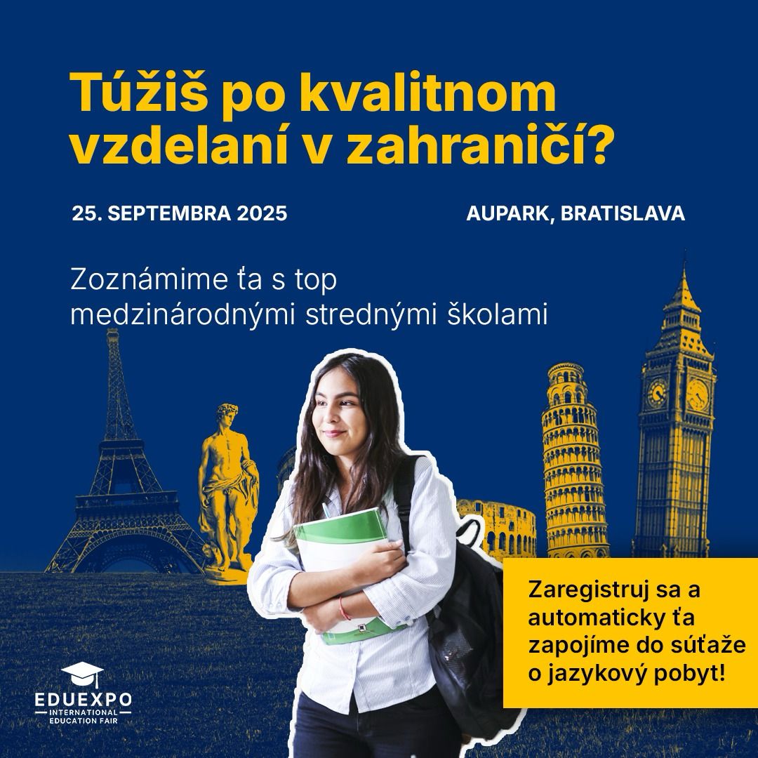 EDUEXPO 2025 – Veľtrh zahraničných škôl.