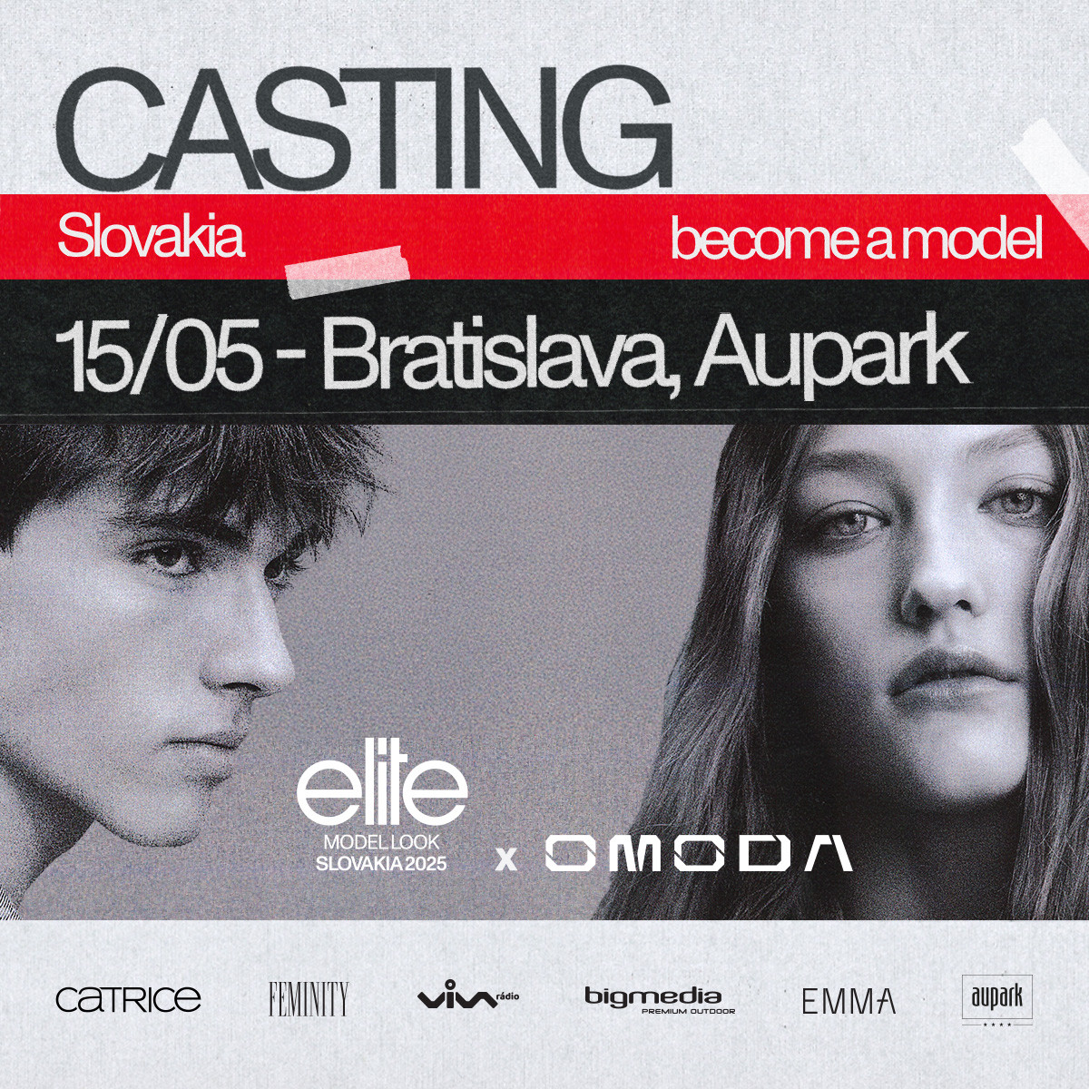Casting Elite Model Look Slovakia 2025