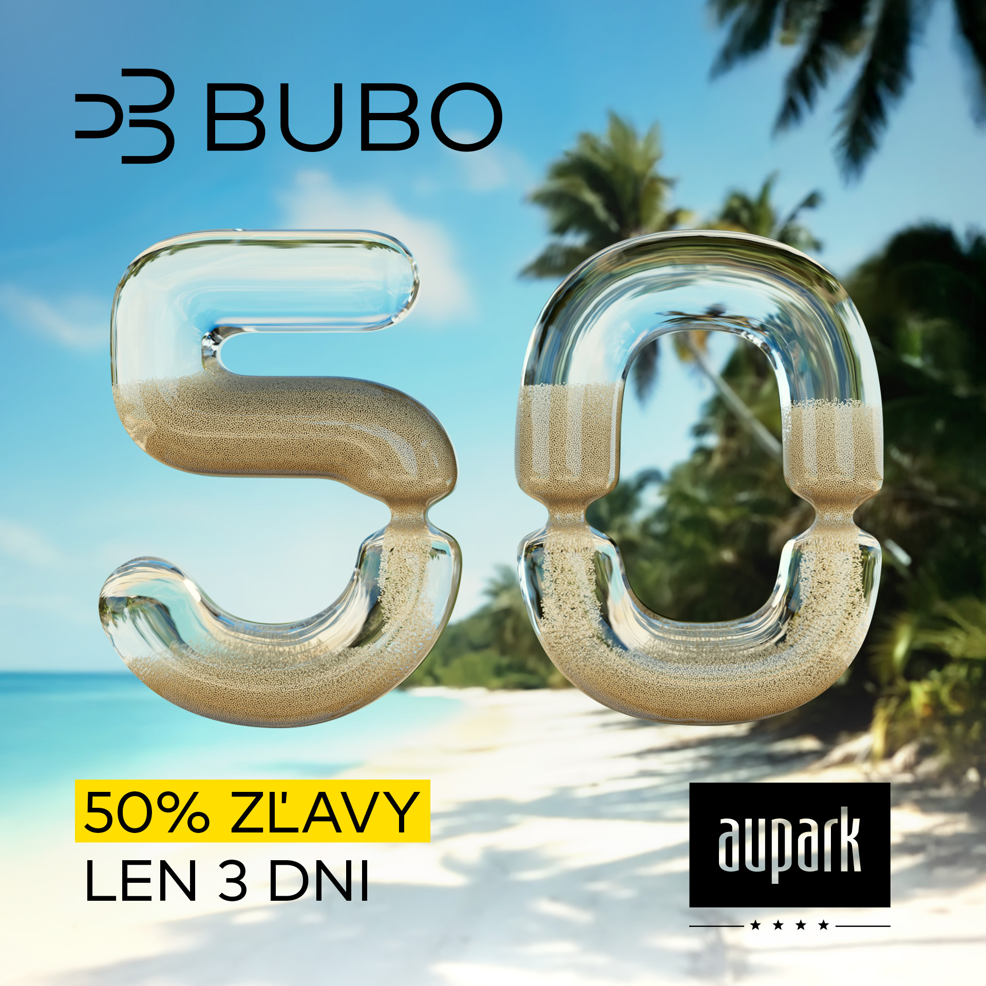 BUBO zľavy 50%