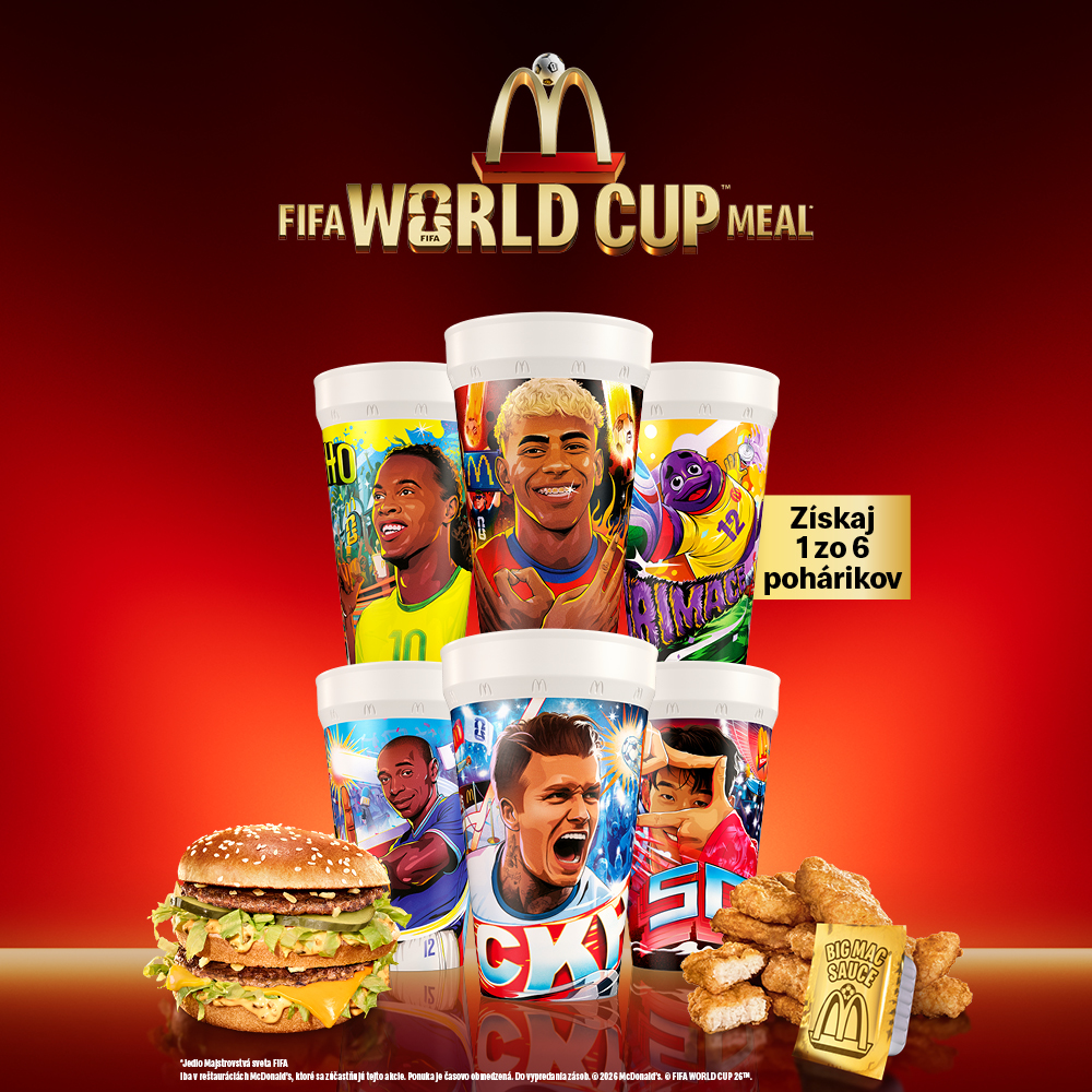 FIFA World Cup s exkluzivním menu v McDonald's