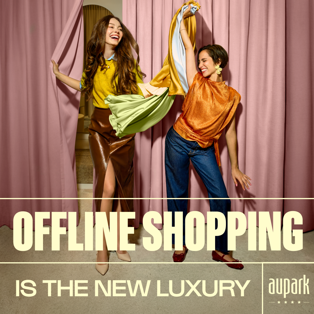 Offline shopping is the new luxury