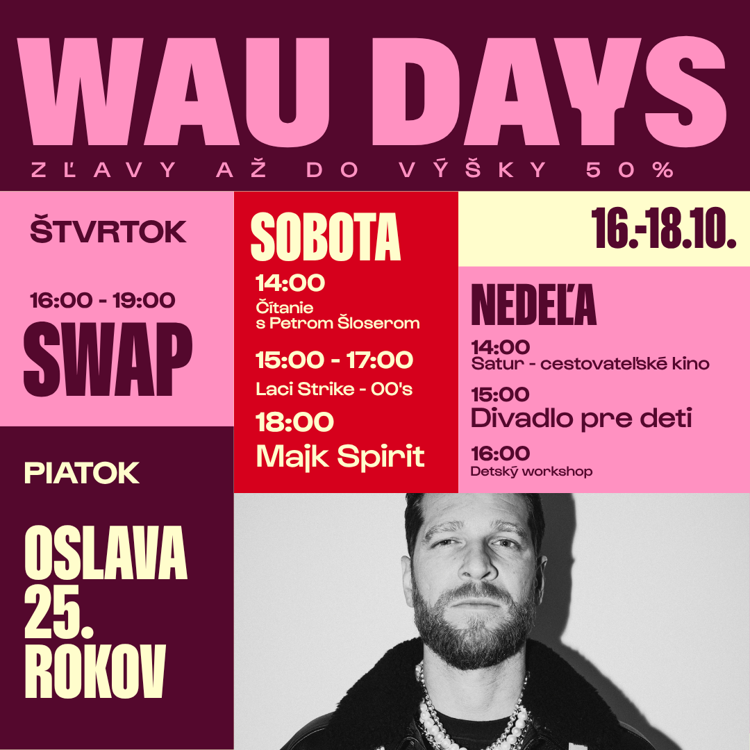 WAU DAYS are back and this year we are also celebrating 25 years