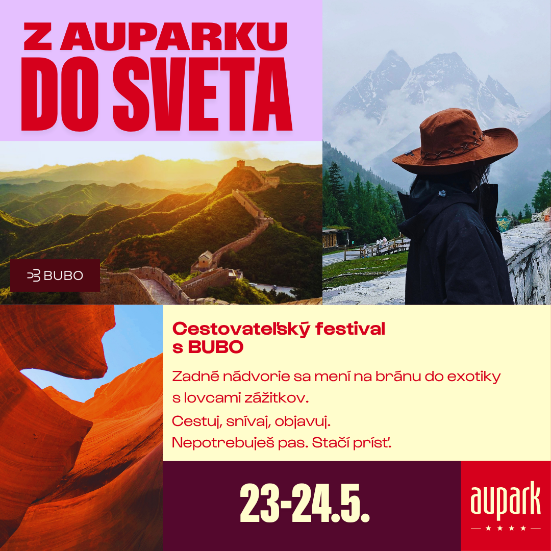 Z AUPARKU DO SVETA s BUBO