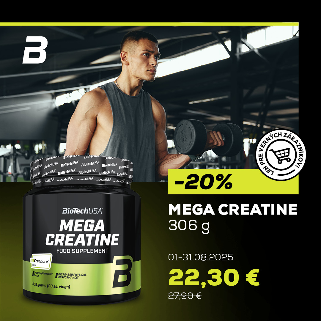 Získaj silu s Mega Creatine