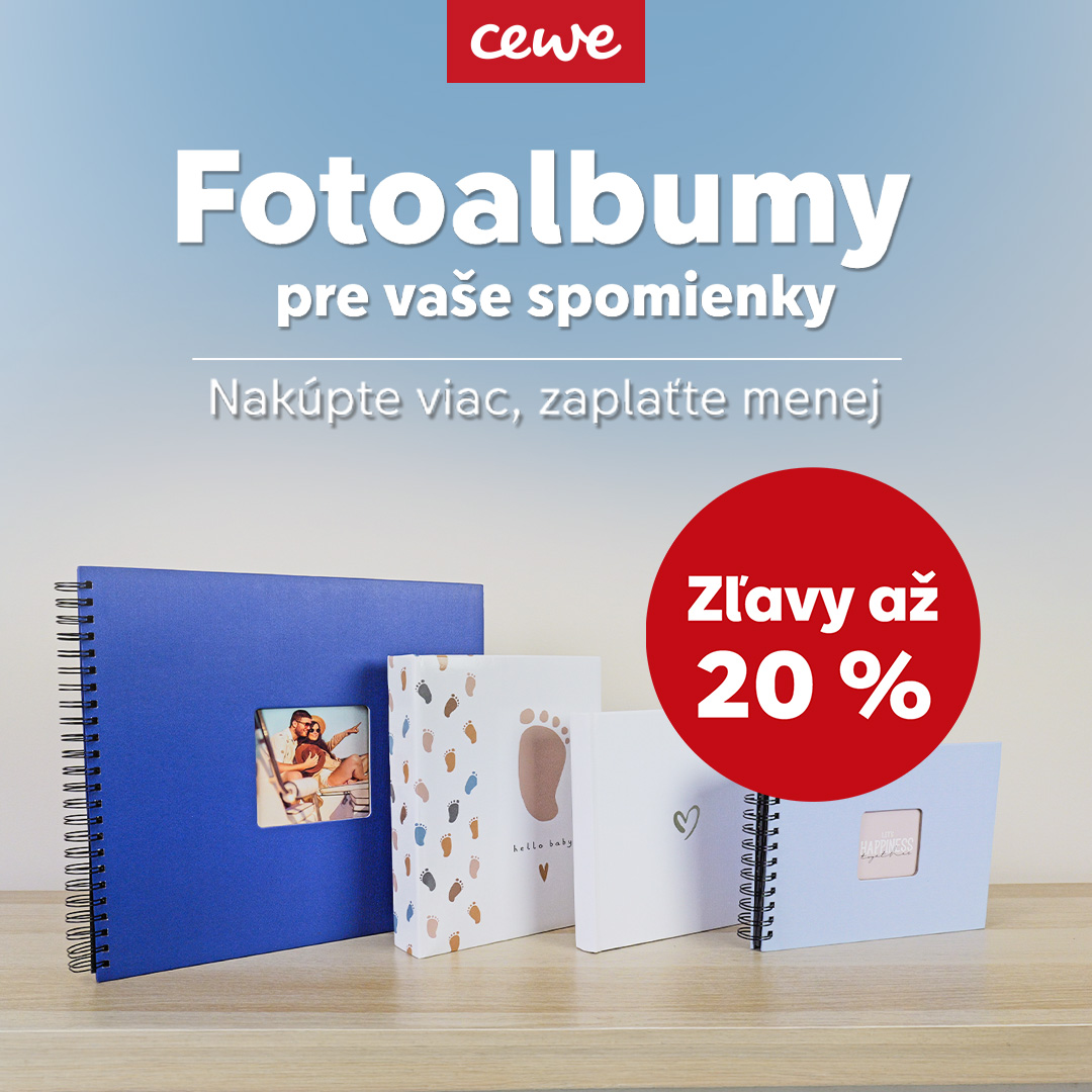 ZĽAVA na fotoalbumy!