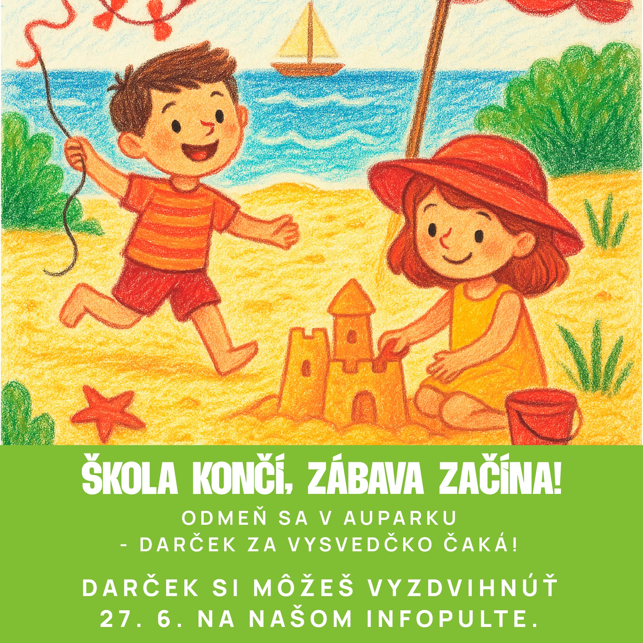 Škola končí, zábava začína !